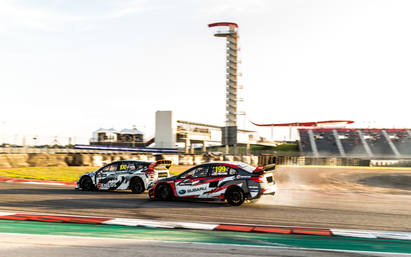 Illustration for article titled Americas Rallycross Cooked In The Texas Heat During Its First Race In Austin